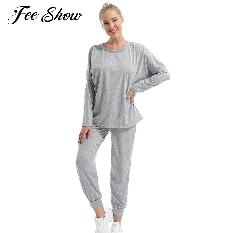 Women's Tracksuits Workout Clothing Casual Sport Yoga Sets Running