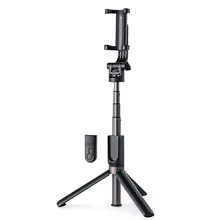3 w 1 Bluetooth Monopod statyw stojak dla Xiaomi Redmi uwaga Huawei iPhone 11 Pro 12 XR 7 8 Plus Samsung telefon komórkowy Smartphone