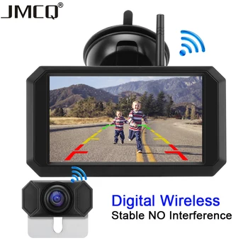 

Digital Wireless Reversing Camera IP68 Waterproof Backup Camera Stable Signal Reverse Camera Kit with Night Vision 5'' Monitor