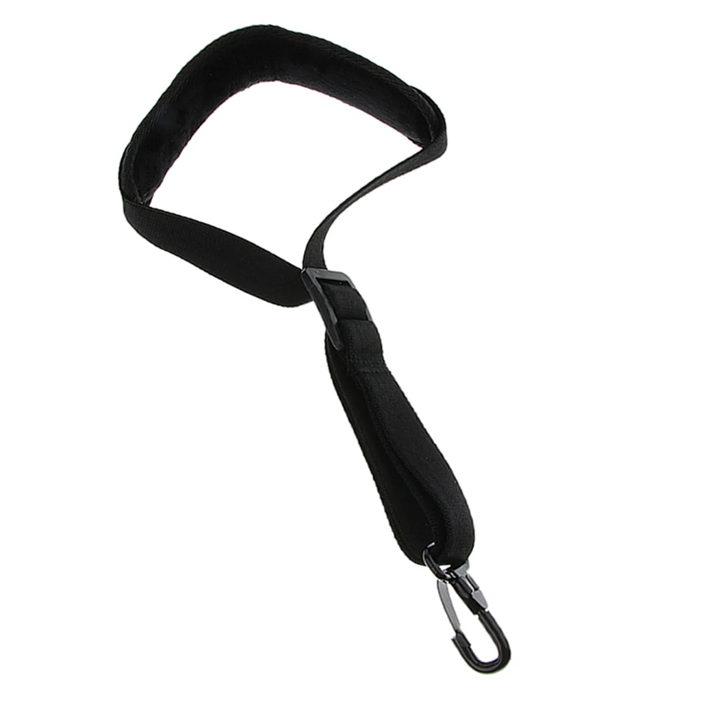 

1pc Saxophone Neck Strap Sax Leather Strap For Woodwind Instrument Parts