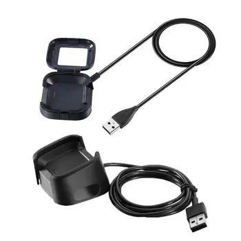 

Fast Charging Case Box/Base Stand with Cable for Fitbit Versa 2 Smart Watch Kit