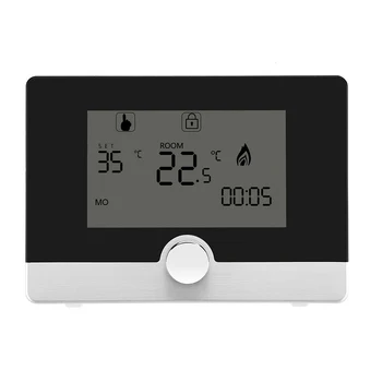 

Dual Display Room Temperature Controller Electric Heating Wall-hung Boiler Thermostat Intelligent Temperature Control Regulator