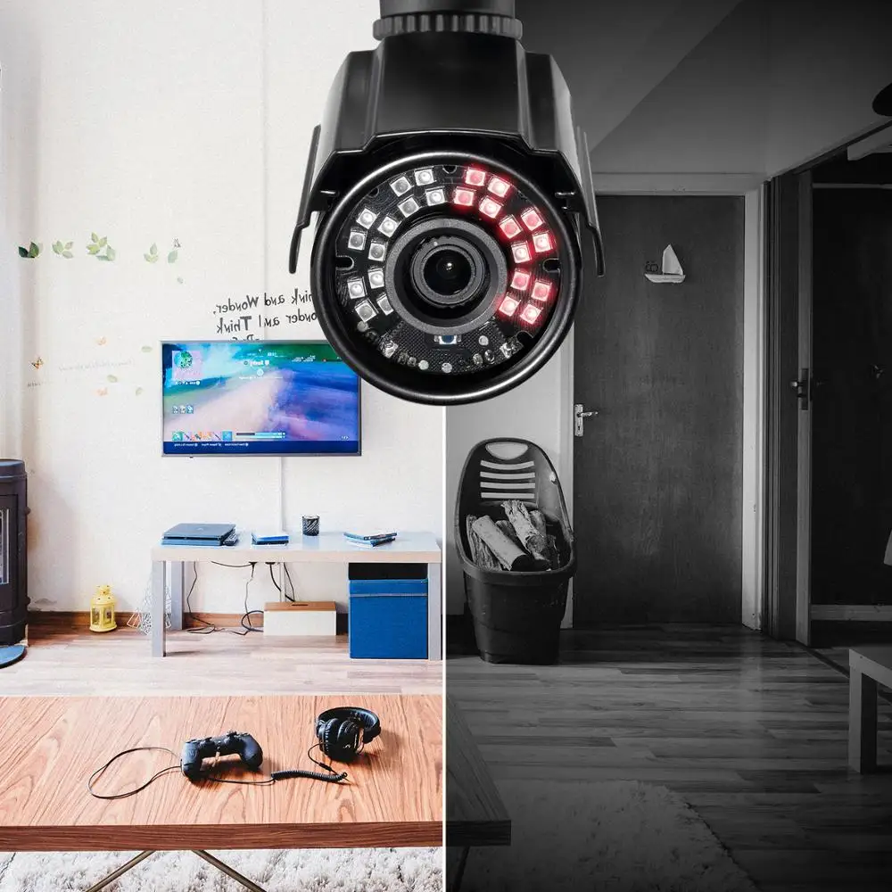 ZOSI security camera system 8CH CCTV System HD 700TVL Bullet Outdoor Home Video Camera System Surveillance Kits 1TB Hard Disk