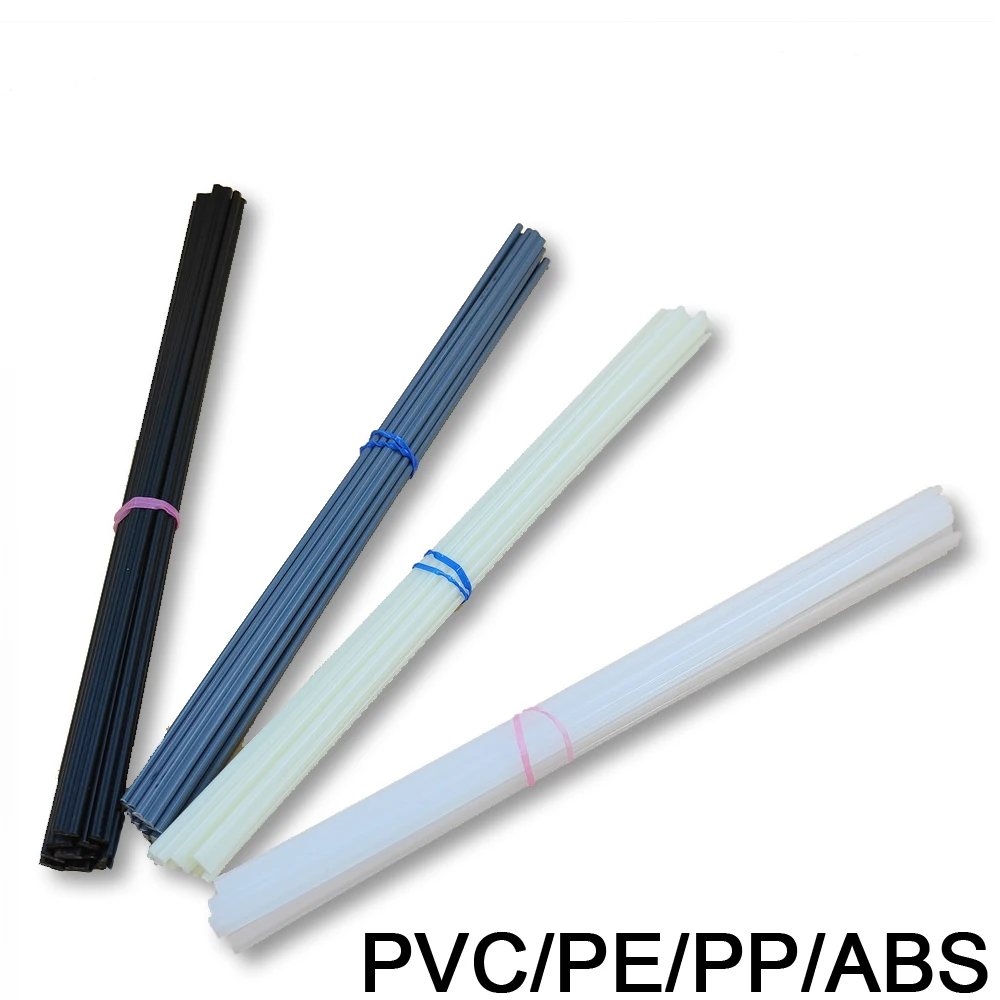 welding rods plastic welding rods Plastic Welding Rods 40Pcs/Lot 200mm Length ABS/PP/PVC/PE Welding Sticks 5x2mm For Plastic Welder