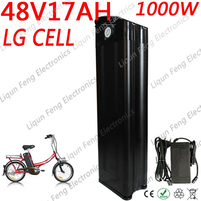 Литиевая батарея для электровелосипеда LG Cell 1000 Вт 48 В 17 Ач 10 13 14 20 | Спорт и