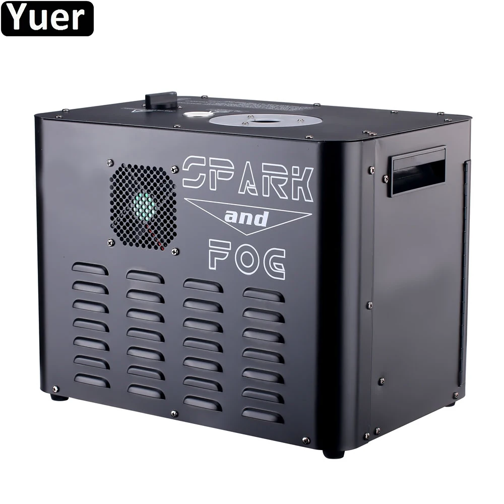 

New 8X6W RGBA 4IN1 LED 2300W Spark Fog Machine DMX/Remote Control Spark Fog Machine Cold Spark Fountain For DJ Disco Party Light