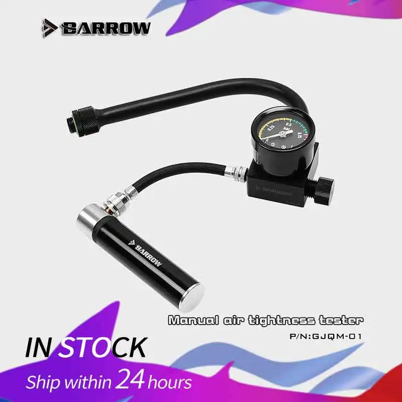 Barrow Computer Water Cooling Leak Inspection Equipment Ferramenta Pneumática de Vazamento Lateral Gjqm01 para Testar o Loop Blocks Leakage