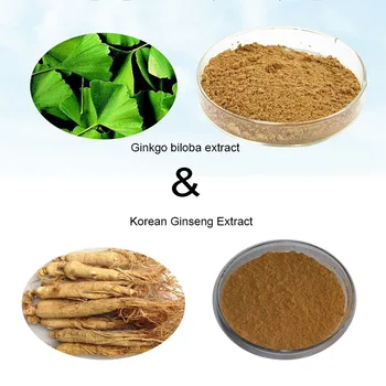 

Ginkgo Biloba 3000mg & Korean Ginseng 1000mg 120pcs Enhance immunity and memory