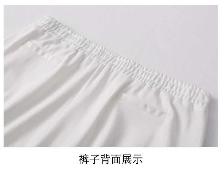 TUHAO Plus Size 7XL 6XL 5XL 4XL Women Pencil Pant Elastic Summer Trousers for Mother Mom Woman White Office Lady Pants WM27