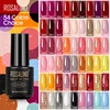 ROSALIND vernis à ongles rouge série nue vernis tout pour manucure ongles Art Semi Permanent Gel UV LED Soff Off vernis hybrides ► Photo 1/6