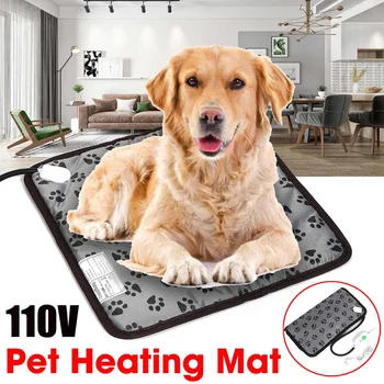 

20W Pet Heating Blanket 45cmx45cm Pet Electric Heater Mat Cat Dog Pet Heating Pad Reptile Electric Blanket