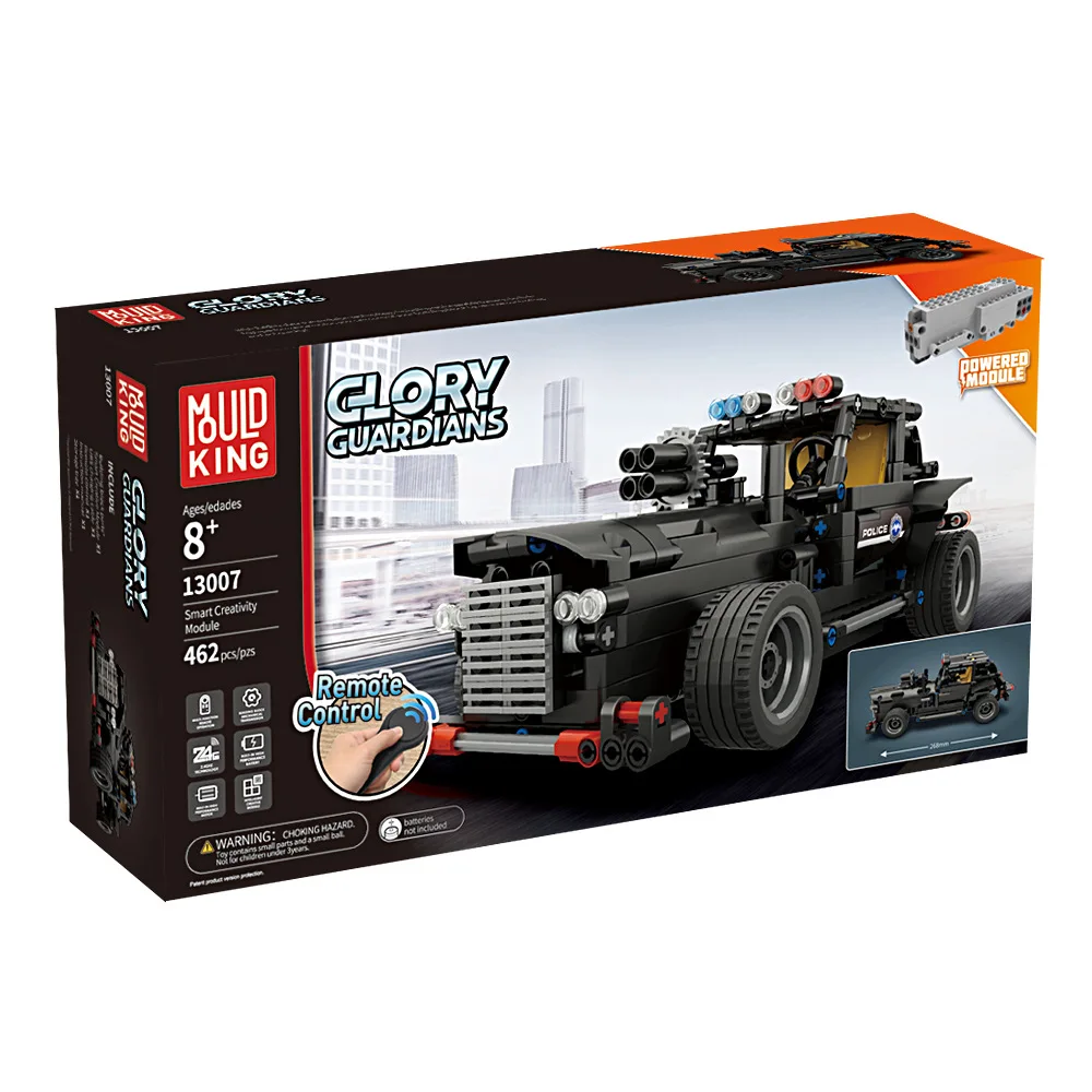 

CHILDREN'S Building Blocks Electric Remote Control Car Assembled Fight Inserted Early Childhood Educational Intelligence Model T