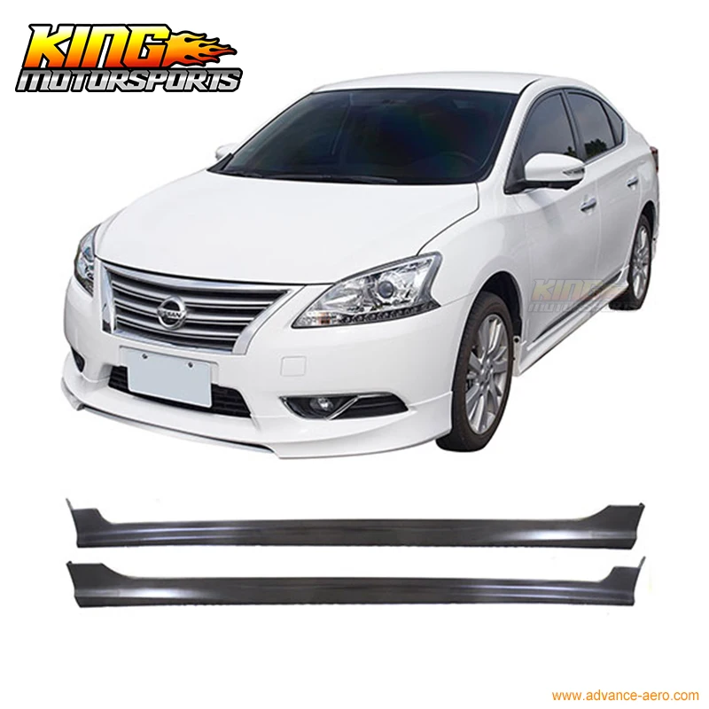 Подходит для 13 15 Ниссан Сентра боковая юбка PP OE стиль|side skirts|oes |