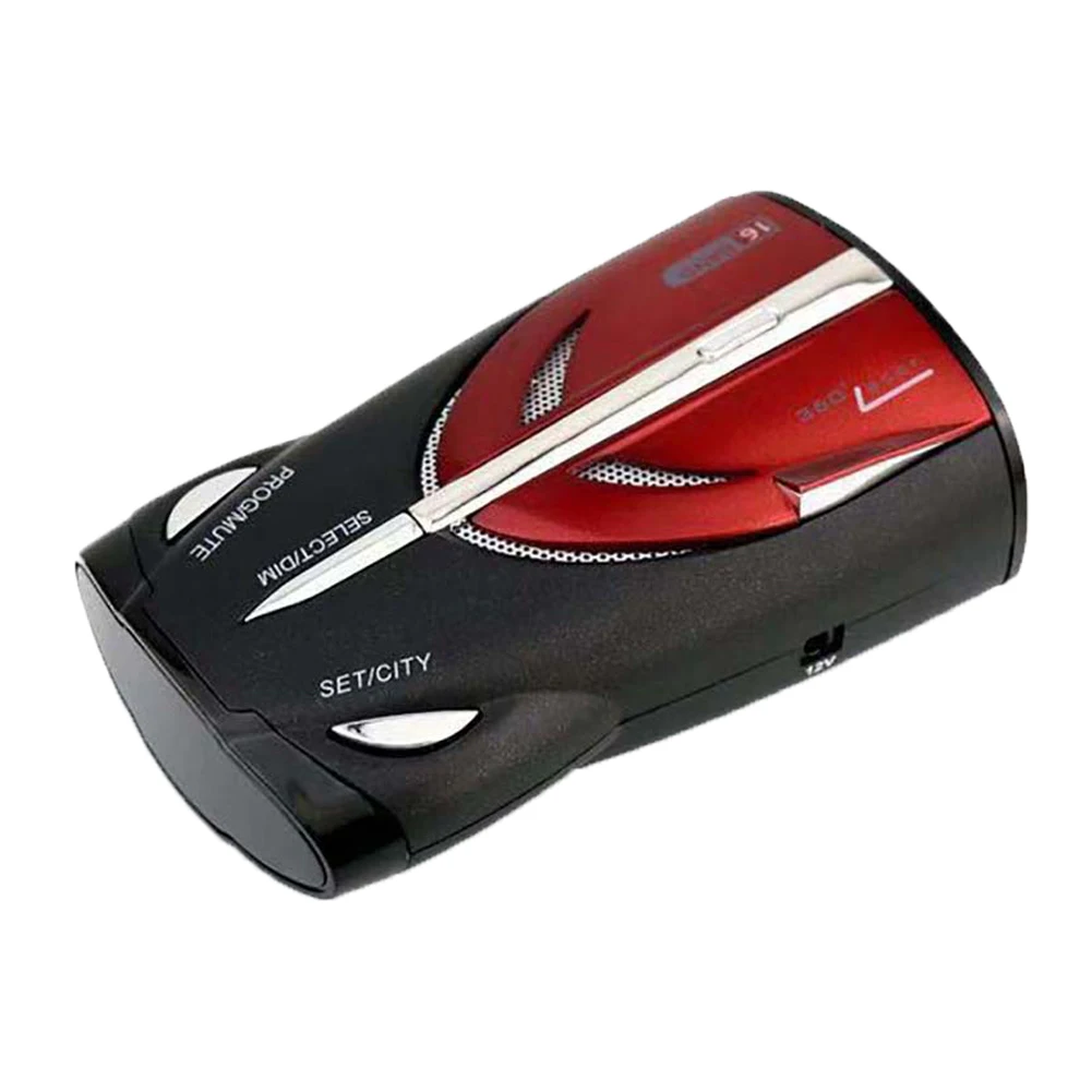 car-detector Anti-Radars Car Detector 360 Degree LED Display Speedometer Voice Alert Device Automobile carros маска камера вида