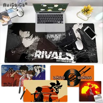 

RuiCaiCa Samurai Champloo Beautiful Anime Mouse Mat Speed/Control Version Large Gaming Mouse Pad