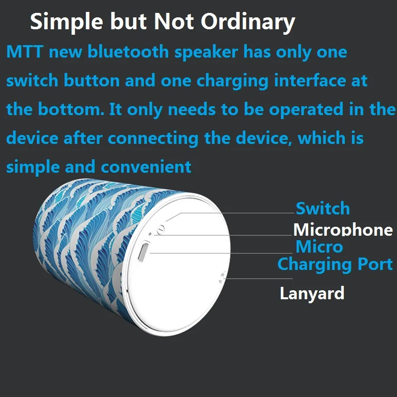 TWS Mini 3W Doodle динамик bluetooth 5,0 ретро портативный мини-сабвуфер звездное небо беспроводной наружный аудио соединение USB