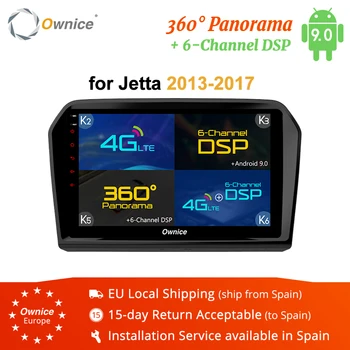 

Ownice K3 K5 K6 Android 8.1 Octa 8 Core Car Radio GPS DVD navi for Volkswagen Jetta 2013 2014 2015 2016 2017 360 Panorama DSP 4G