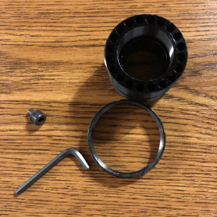 Tactical Airsoft ar 15 accessories .223  5.56 Roung Barrel Nut Front End Cap for hunting shooting (8)