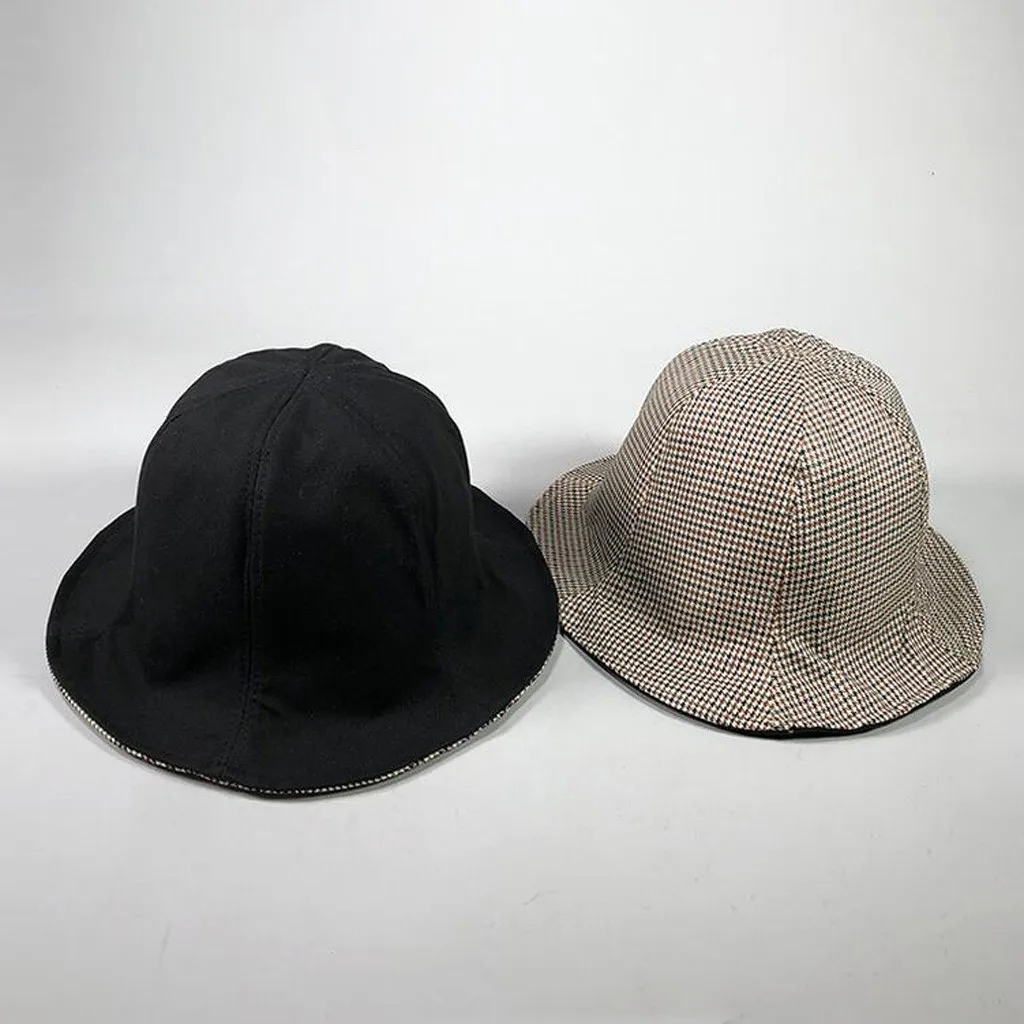 

Women's Casual Wide-Brimmed Foldable Foldable Double-Sided Beach Hat gorro de pescador chapeu de pescador gorro pescador gorras