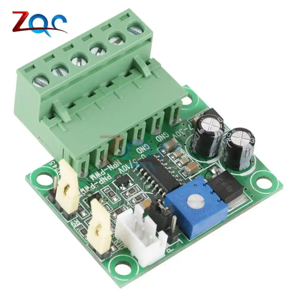 PWM To Voltage Converter Module 0/%-100/% to 0-5V//0-10V for Digital Analog SiNW DR