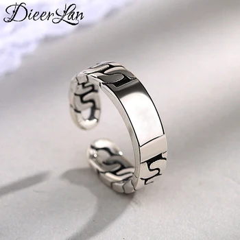 

2020 New Arrival 925 Sterling Silver Smooth Rings For Women Ladies Adjustable Rings Vintage Jewelry