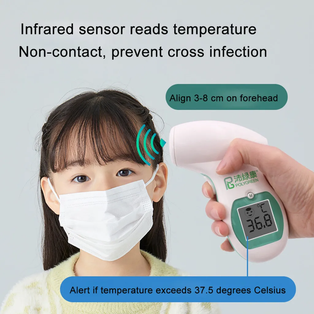 

Forehead Thermometer Digital Infrared Body Temporal Thermometer Portable, Non-contact, IR Body Object Temperature Portable Devic