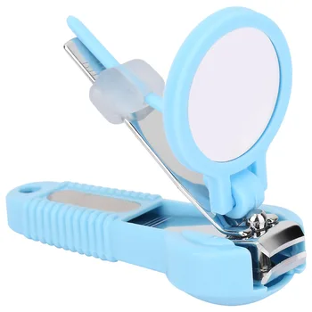 

Baby Nail Clipper With Magnifying Glass Children Pocket Finger Toe Nail Clipper Newborn Finger Manicure Nail Cutting Tool 2019