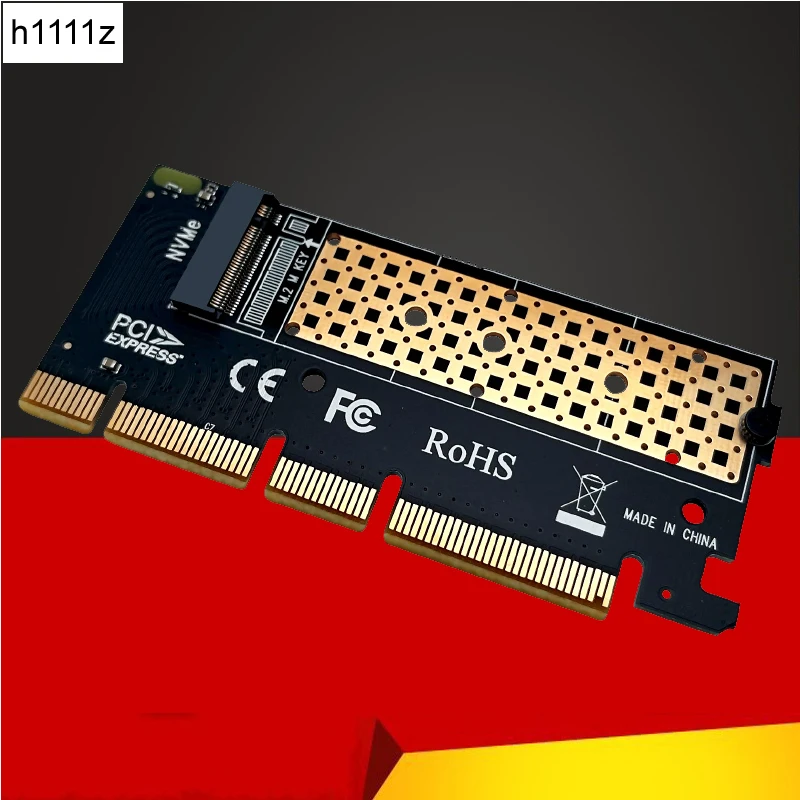 PICE to M2 어댑터 NVMe SSD NGFF PCIE M2 라이저 카드 어댑터, 64Gb PCI Express 4.0 X4 X8 X16 지원, 2230 2242 2260 2280 m.2 NVME