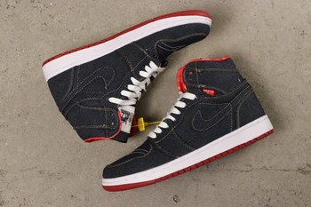 

Nike Air Jordan1 MID AJ1 COWBOY Men Sports Shoes Women leisure Baskteball Shoes Outdoor Sneakers Denim Canvas Shoes