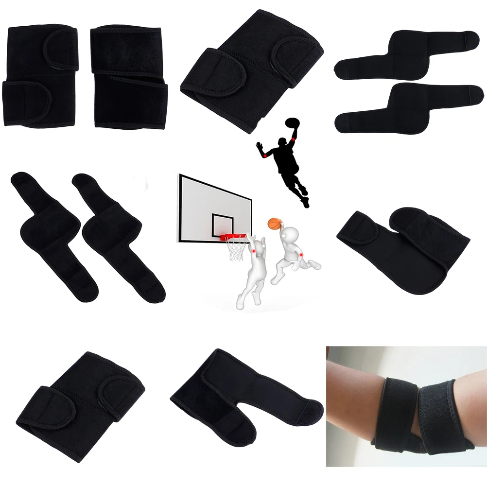 Adjustable Elbow Pads Sport Elbow Guard Sport Basketball Exercise Protector Gym Tennis Sports Safety Elbow Support Elbow Pads