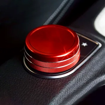 

Central Control Function Knob Decoration For Mercedes Benz W177 W212 GLA X156 CLA GLA GLK ML GL A B E Class Aluminum Alloy
