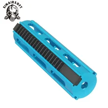 

SINAIRSOFT Full Steel 19 Teeth Aluminum Piston Fit Airsoft R85/L85 SR25 For Paintball Shooting Target Hunting Accessories