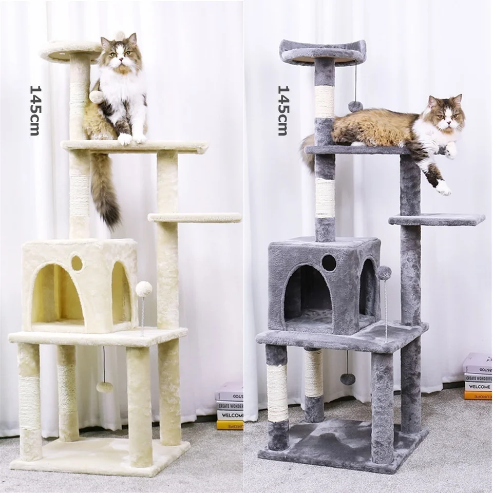 tall cat house