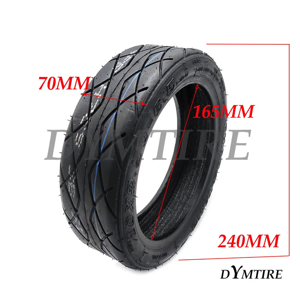 Pneumatico Solido Per Scooter Elettrico 10 Pollici - 10x2.70-6.5 / 70/65-6.5, Ricambio Senza Camera D'Aria