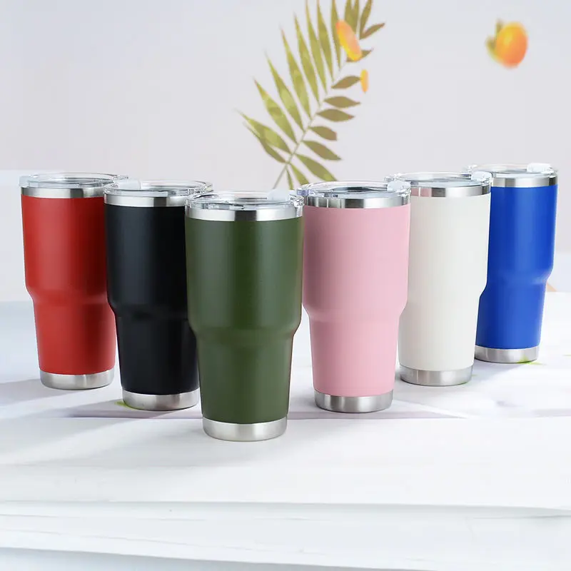 Smart Travel Coffee Mug Water Cup Stainless Steel Thermos Tumbler Cups