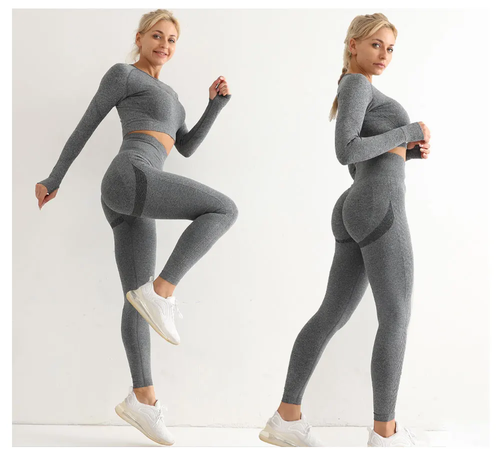 Seamless Women Yoga Set High Waist Yoga Pants Gym Clothing Women Sportswear Sport Shorts Sports T-shirt Workout Gym Set Seamless Women Yoga Set High Waist Yoga Pants Gym Clothing Women Sportswear Sport Shorts Sports T-shirt Workout Gym Set