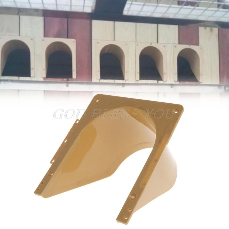 15.2x12.8cm Pigeon Door Barrier Free Entrance Export Dove Bird Cage Supplies Plastic Supplies For Pigeon Race pigeon door