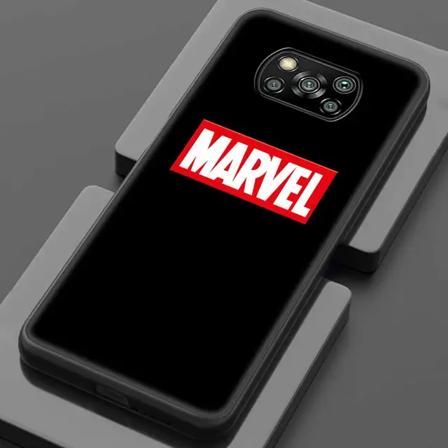 Case For Xiaomi POCO X3 NFC X3 M3 M4 Pro F3 GT F1 Coque for Mi 11T 10T Pro 9T 11 Note 10 Lite Civi Fundas Marvel Avengers Comics B06