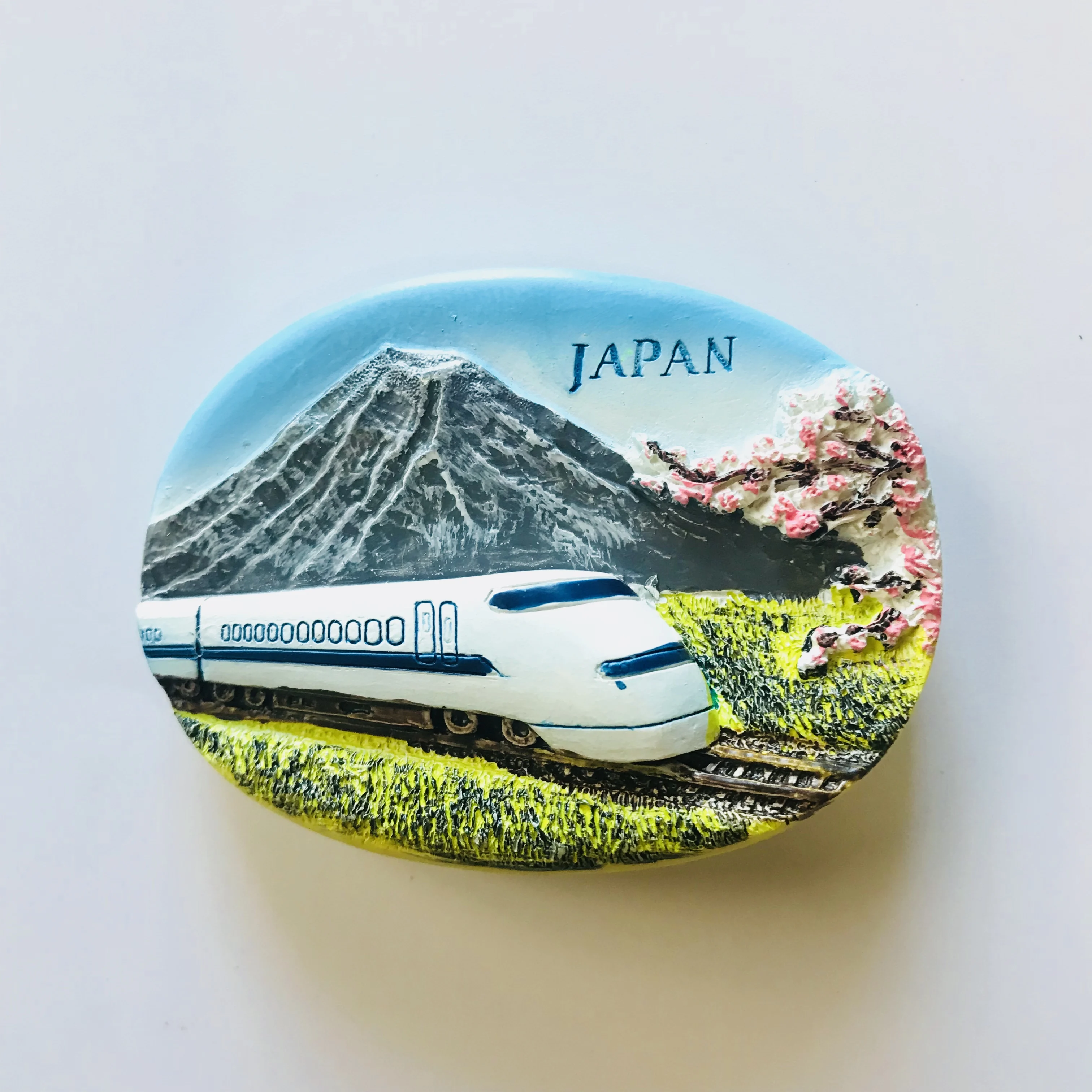 Магниты страны на холодильник Токийский магнит путешествия смолы Mt. Fuji Хоккайдо хладагент наклейки Сувенир Магнитный - Цвет: F8