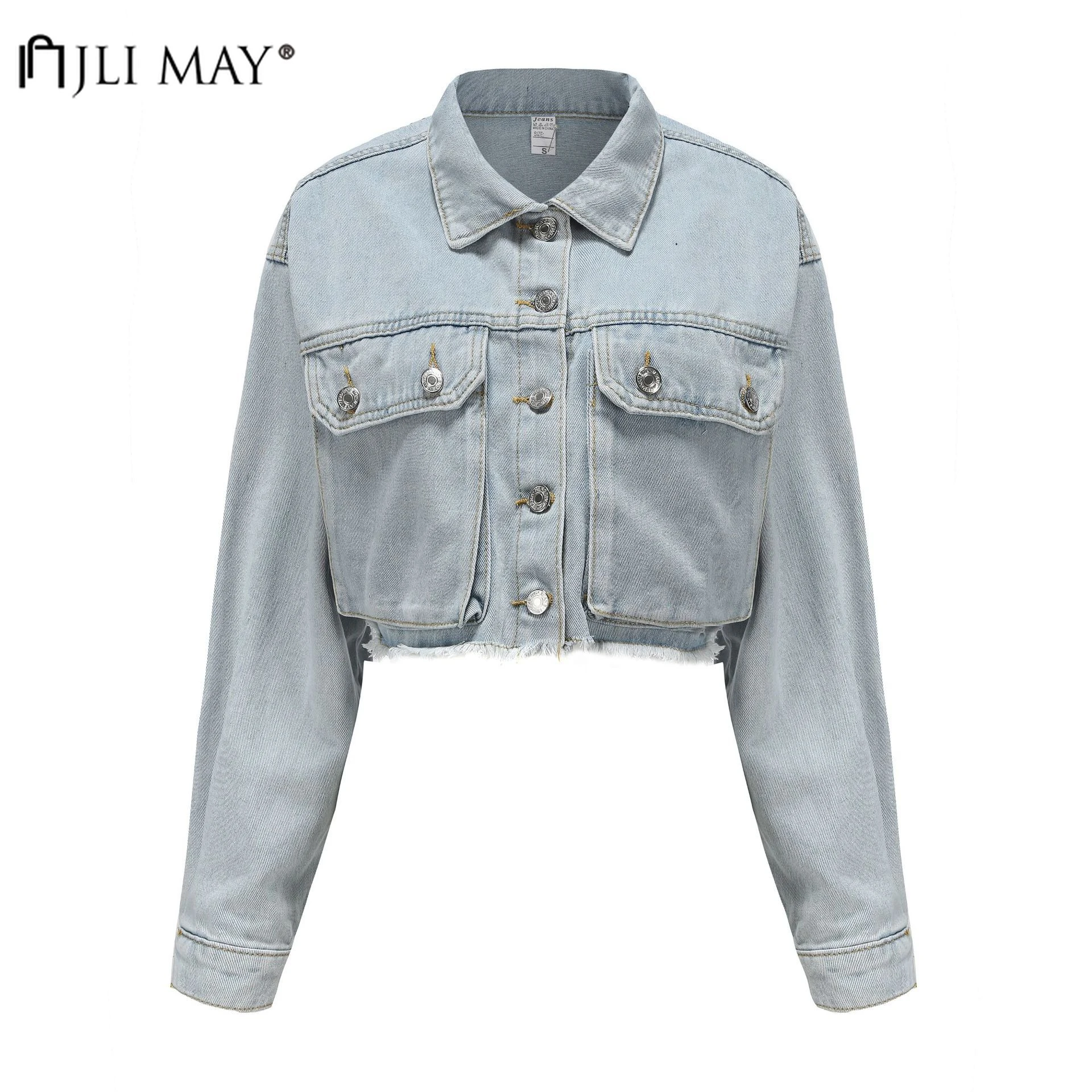 down collar trucker jacket