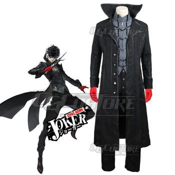 

Anime Persona 5 Joker Cosplay Costume Uniform Christmas Halloween Free shipping CG234