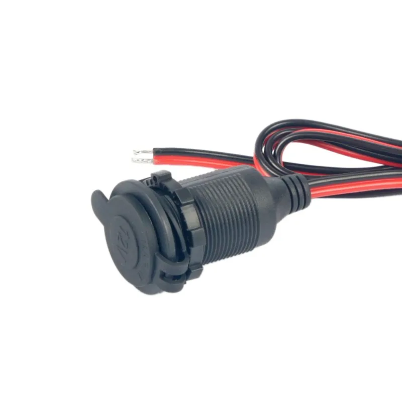 Зажигалка для сигарет Розетка Кабель 12/24V DC Автомобильный Прикуриватель разъем «Мама» разъем Кабель-адаптер