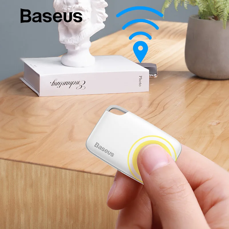 Baseus Mini GPS Tracker Anti Verloren Bluetooth Tracker Für Haustier Hund Katze Schlüssel Handys Ki