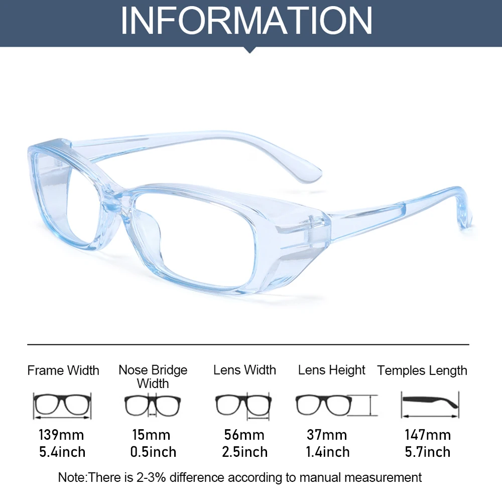 Unisex Anti-blue Light Reading Glasses Anti-pollen Optical Eyewear Classic Anti Fog Presbyopia Eyeglasses Vision Care Goggles