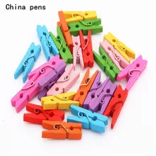 25 мм, 35 мм, 45 мм, 60 мм, 72 мм, цветные деревянные колышки, зажимы для фото, прищепки, ремесло, декоративные зажимы, школьные офисные зажимы