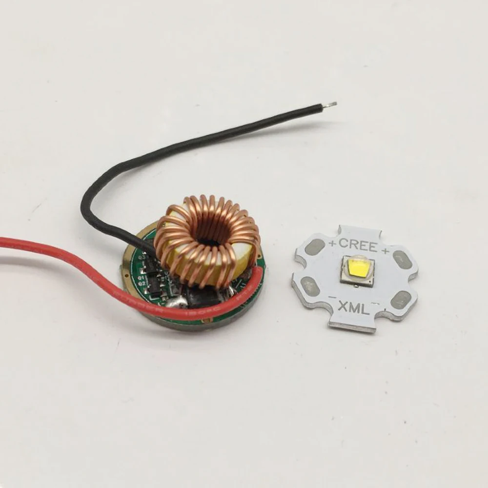 Cree XML2 XM L2 T6 10W High Power LED Emitter Cool White Diode 16/20mm PCB+16mm/22mm DC3.7V 12V Driver|Подвесные лампочки| | АлиЭкспресс