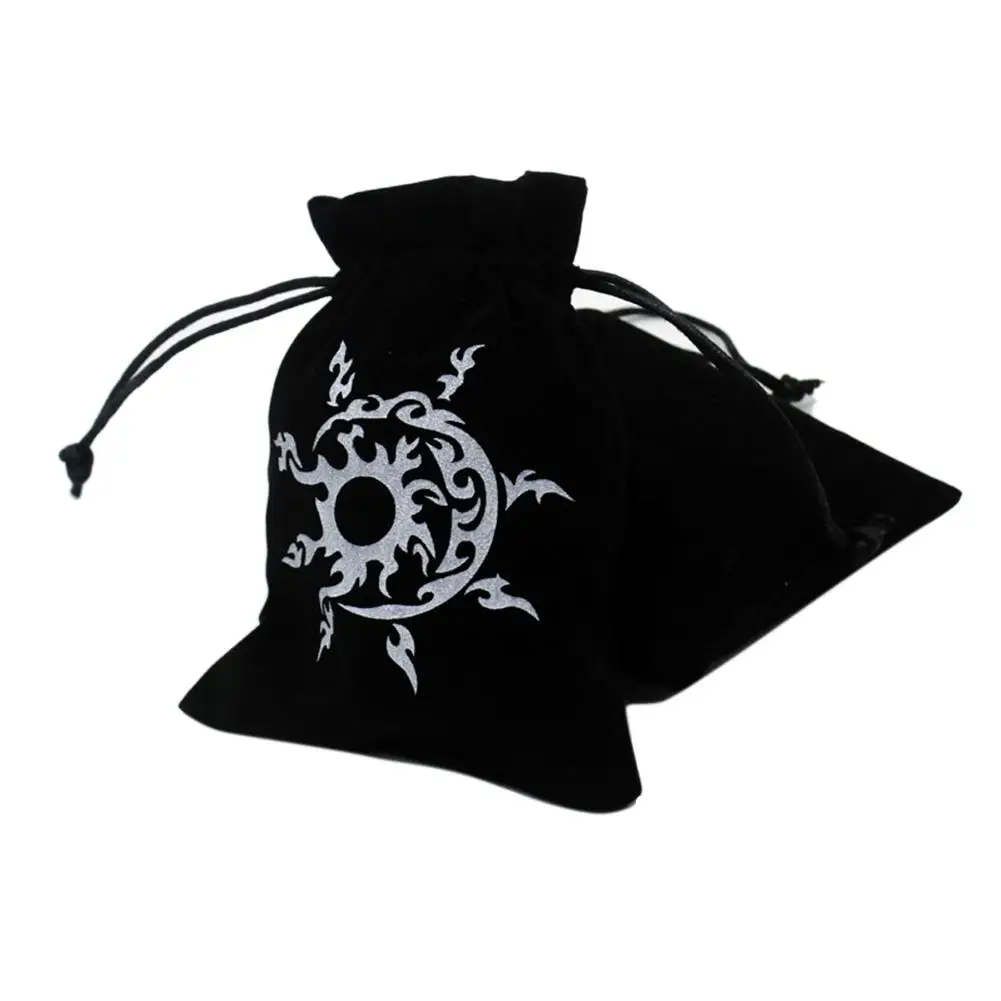 Tarot Cards Storage Bag High-grade Flannel Table Deck Board Games Cards Pouch Card Holder Container 13x18CM Game Entertainment