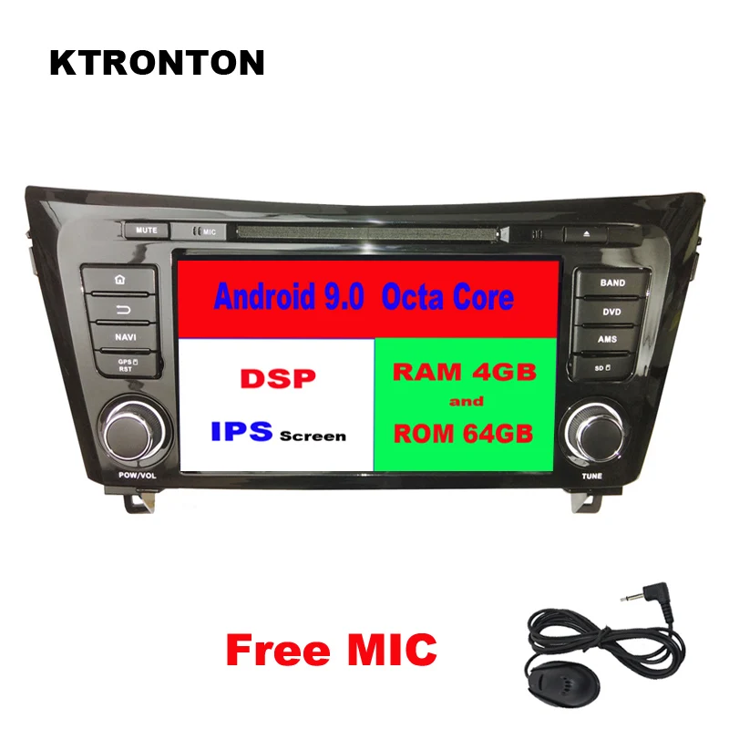 Discount IPS Screen DSP 64GB ROM Octa-core Android 9.0 Car DVD Player for Nissan QashQai X-Trail 2013-2016 Radio GPS Glonass Navigation 0 Discount IPS Screen DSP 64GB ROM Octa-core Android 9.0 Car DVD Player for Nissan QashQai X-Trail 2013-2016 Radio GPS Glonass Navigation 0