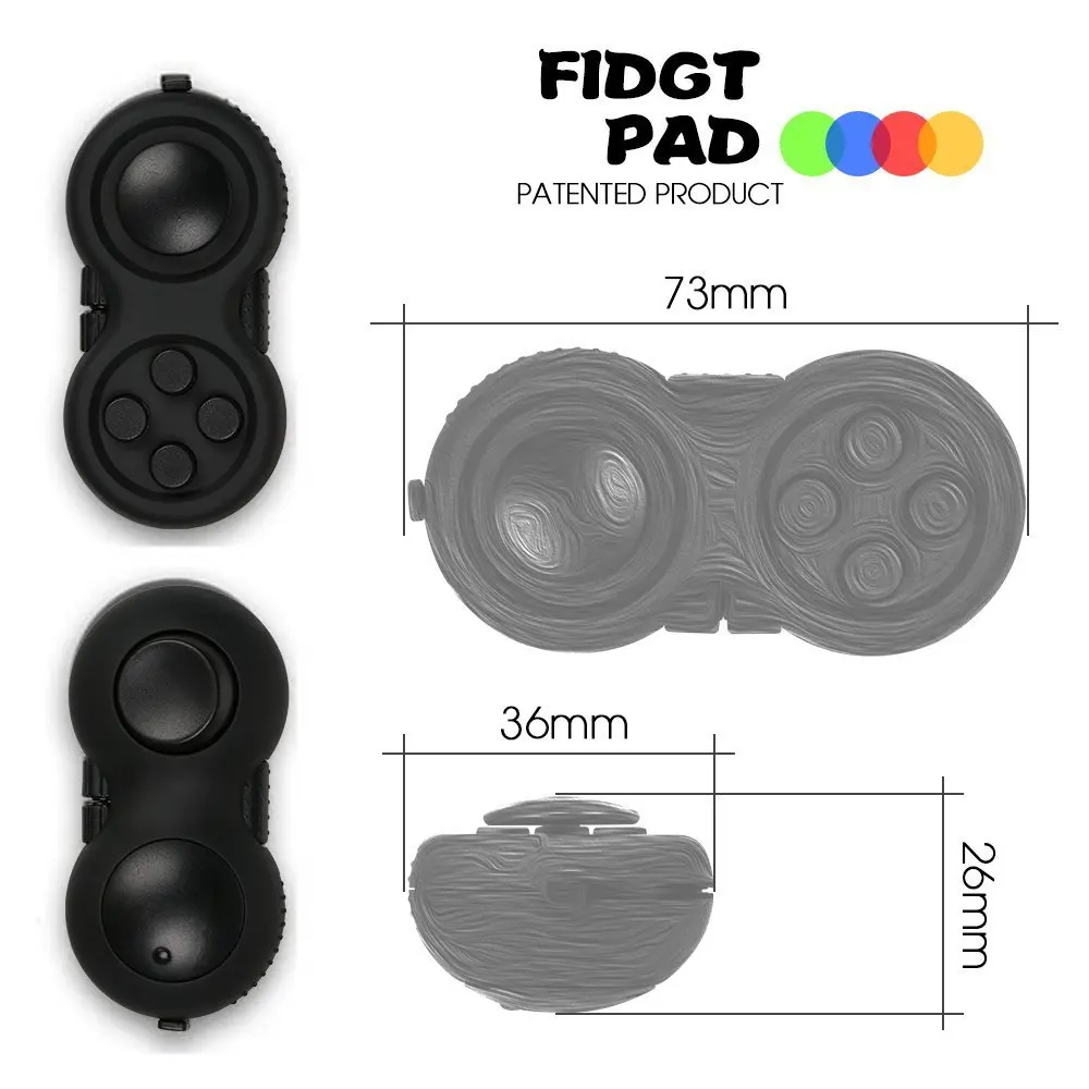 Детские Спиннеры керамический подшипник Tri Spinner ABS EDC для людей с аутизмом и