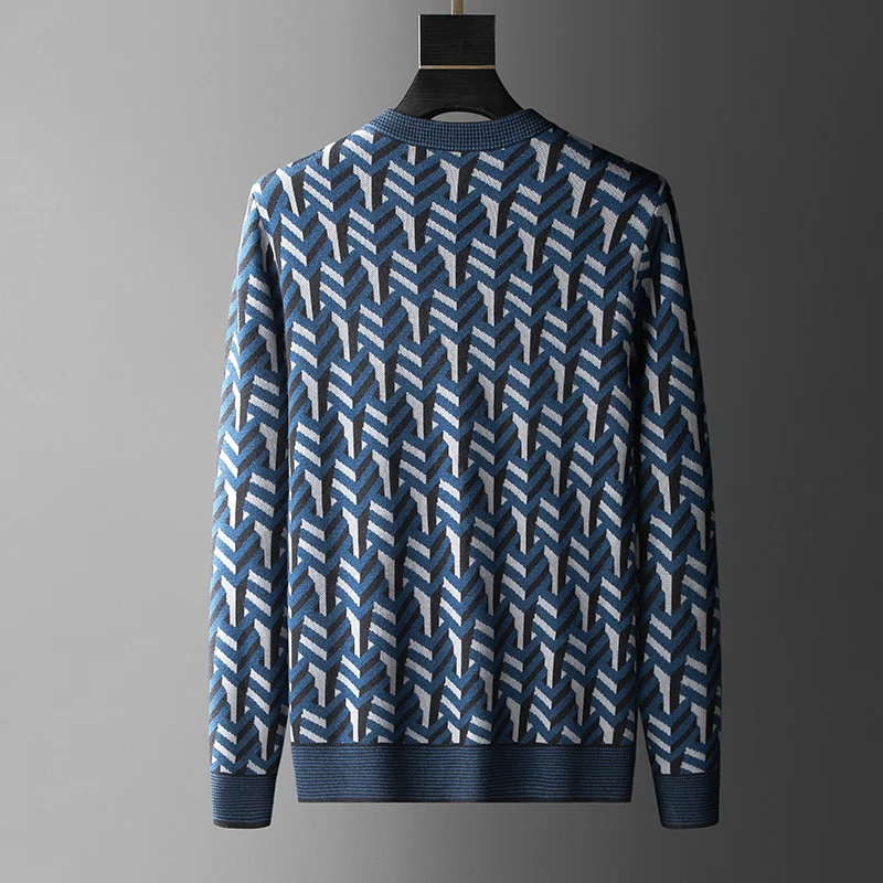 オンラインショッピングサイトです シンプルなジャカードセーター,秋冬 